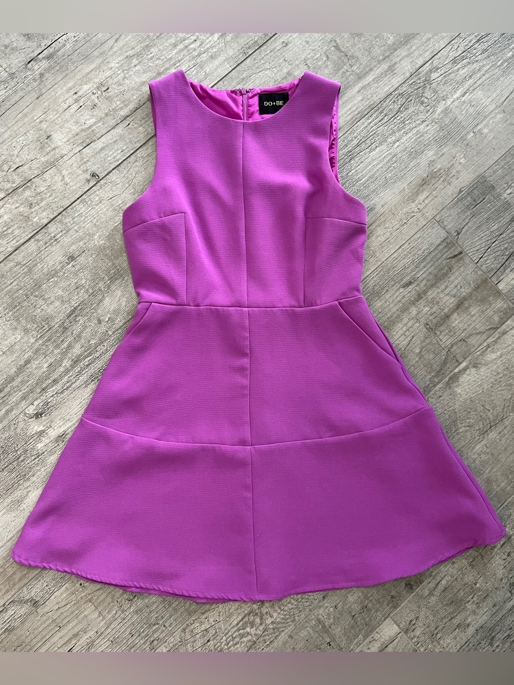DO+BE Women’s Cocktail Party Sleeveless Fit-and-Flare Mini Dress